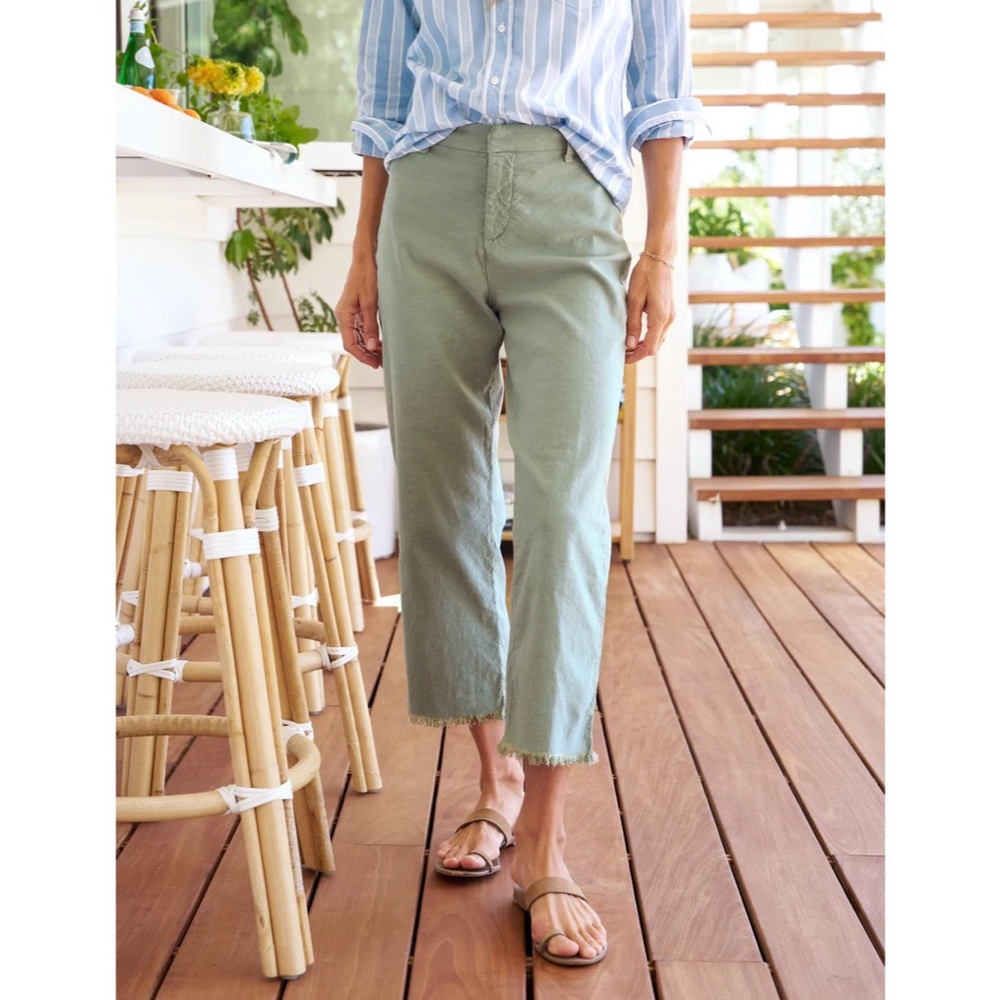 Frank & Eileen Kinsale Trouser in Sage